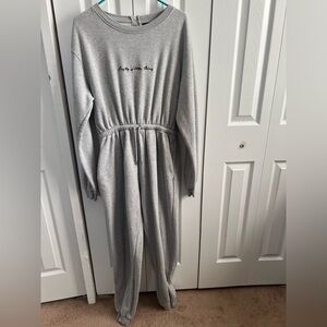 Pretty Little Things Gray Jumpsuit